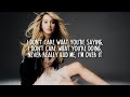 Over It - Ashley Tisdale (Lyrics)