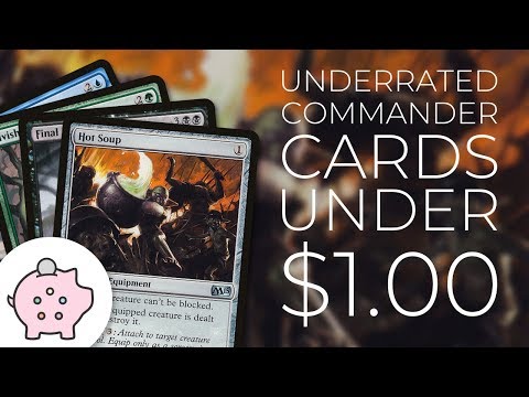 Underrated Budget Commander Cards | Underplayed | Magic the Gathering | EDH | Quest 4 Quarters #7