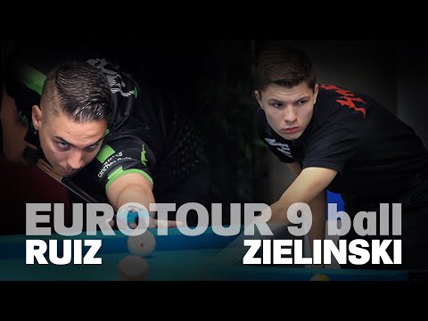 Francisco S. Ruiz  v Wiktor Zielinski | Cyprus OPEN - EUROTOUR | 9 Ball | comm. by Imran Majid