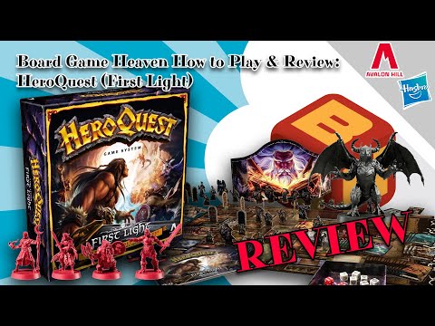 Board Game Heaven How To Play & Review 250: HeroQuest First Light - The Best Dungeon Crawler Ever?