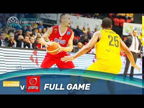 Telenet Oostende v Juventus Utena - Full Game - Basketball Champions League
