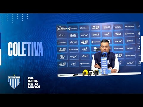 AVAÍ PLAY | Jair Ventura Press Conference | AVAÍ 2X1 Goiás | Brazilian Championship series B 2025