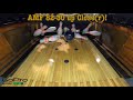 Bowling A Full Game Up close r On An Old school Amf 82 