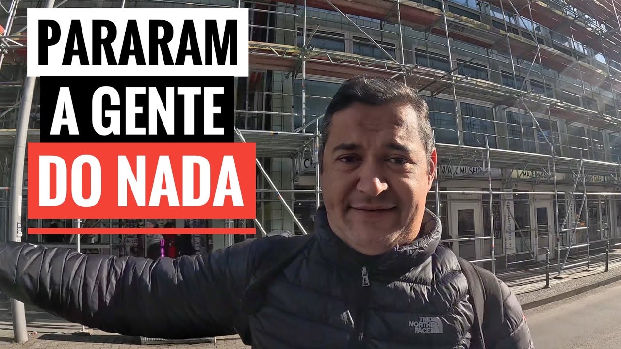 FOMOS ABORDADOS NO CENTRO DE BERLIM - ALEMANHA