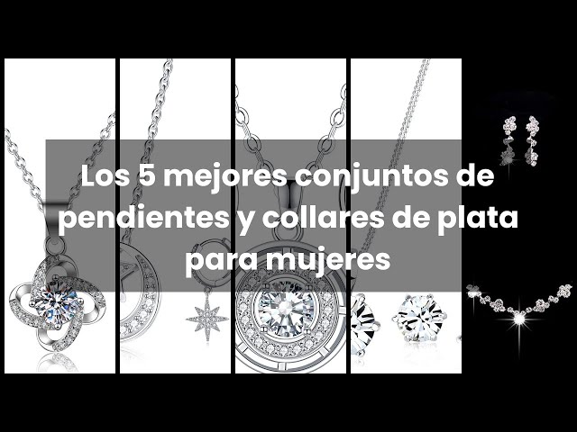 Vídeo relacionado con XFSRG Joyas de Mujer Conjunto Collar y Pendientes Elegante Diseño Vintage para Ocasiones Especiales (Nero)