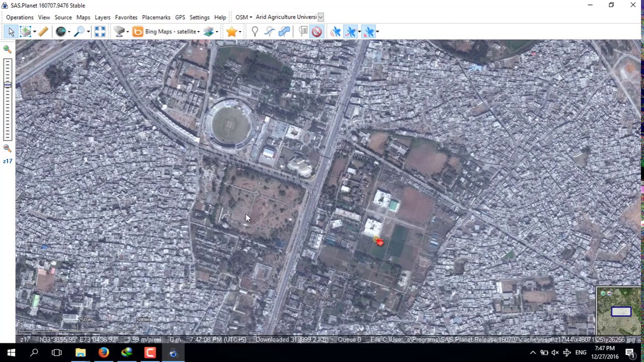 Download High Resolution Georeferenced Satellite Imagery