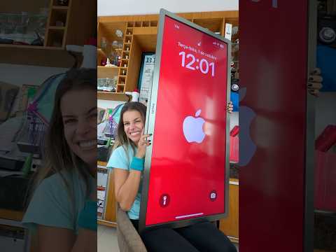 GIANT CELL PHONE VS MEDIUM VS MINI !!!