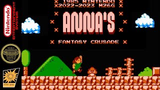 Anna's Fantasy Crusade - Hack of Super Mario Bros. [NES]