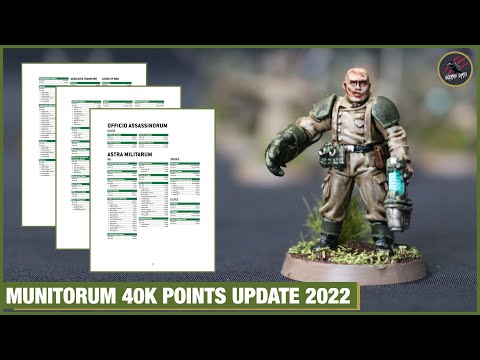 ASTRA MILITARUM FREE POINTS UPDATE - All Imperial Guard Changes From The NEW Munitorum Field Manual