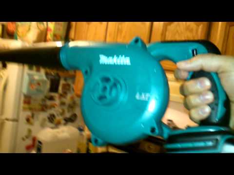 Makita Blower dub182z unboxing cordless 18 volt