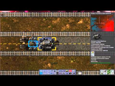 [Factorio]S1 #033 Kreisverkehr Umleitung Vorbereitung