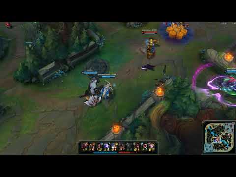 Blitzcrank with his visual update is broken.