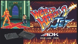 World Heroes 2 Jet Neo Geo - C&M Playthrough