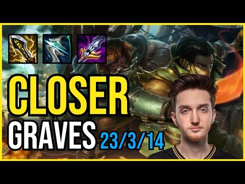 CLOSER - GRAVES vs. KARTHUS Jungle | NA MASTER | PATCH 10.25