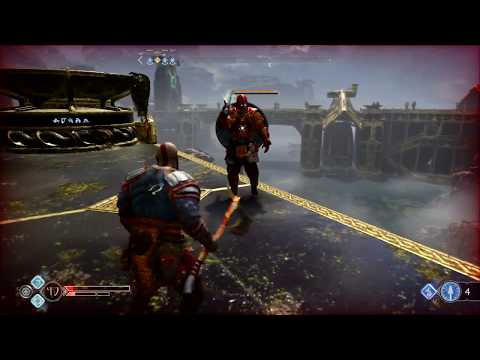 God of War UNBEATABLE ARMOURED ENEMY FOUND - Dark Souls Enemy? - ps4 pro gameplay