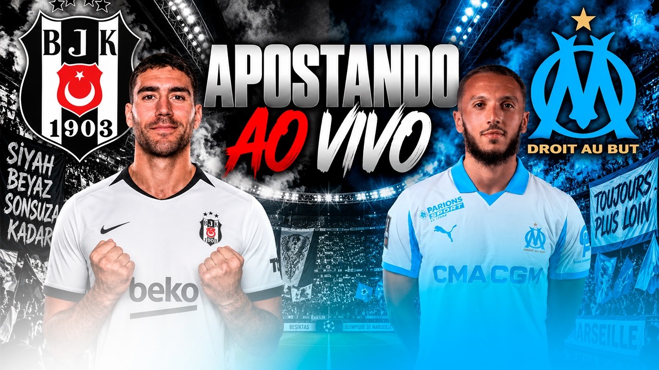 🔴 AO VIVO | Beşiktaş x Marseille + Juventus x NEC I REACT I APOSTAS AO VIVO - 17/09/26