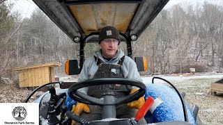 Snowstorm SURVIVAL - A Day In the Life Of A Farmer Before The Big Freeze