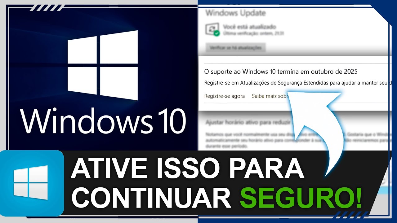 Como Receber Atualizações de SEGURANÇA para o Windows 10 Até 2027!