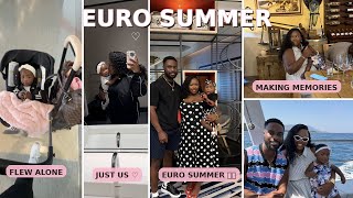 I Flew to Italy ALONE With My 9 Month Old… Then We Started Our Euro Summer 🇮🇹✈️