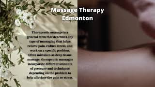 Best Massage Therapy in Edmonton
