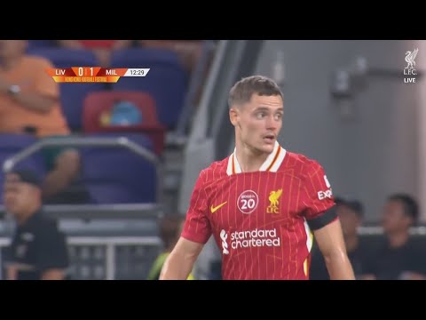Florian Wirtz Liverpool DEBUT vs AC Milan | 25/26