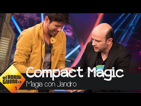Jandro ha creado una magia especial y única utilizando el CD de Pablo López - El Hormiguero 3.0