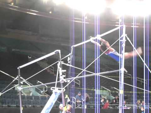 Gabby Douglas - Bars - 2012 American Cup (Podium Training)