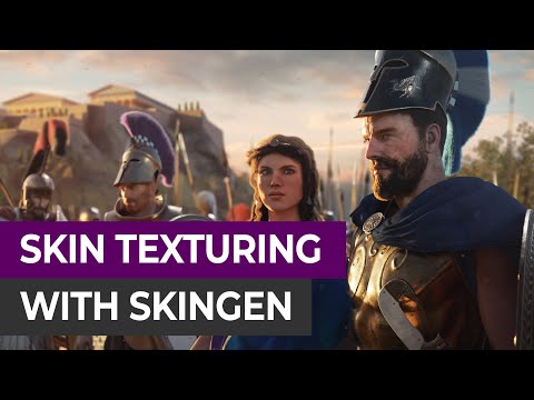 Amazing Skin Texturing with SkinGen