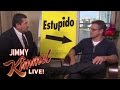 Guillermo Crashes Matt Damon Interview