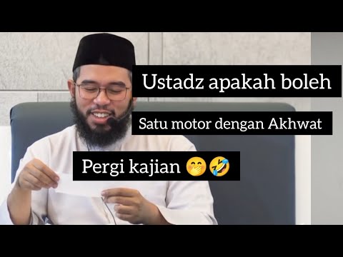 Hukum bonceng Akhwat pergi kajian - ustadz Muhammad Nuzul Dzikri Hafizahullah
