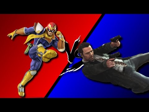 Cpt Falcon vs. Max Payne | Imp der Übermensch vs. Marc Zufall | #SRB - Super Rap Bros.
