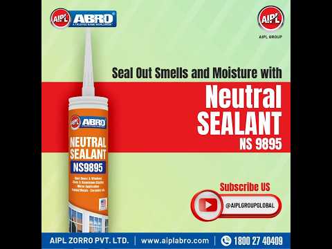 ABRO Neutral 9895 Silicone Sealant