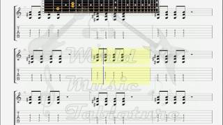 Danko Jones   Word Is Bond GUITAR 1 TAB