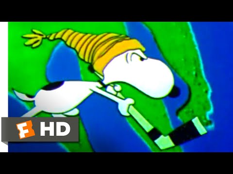 A Boy Named Charlie Brown (1969) - Snoopy On Ice Scene (9/10) | Movieclips