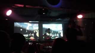 EL DA SENSEI　DJ SARASA　JAPAN TOUR②　VJ POPYOIL  BAKUONSAI  at CLUB NO.NINE　OKAYAMA CITY