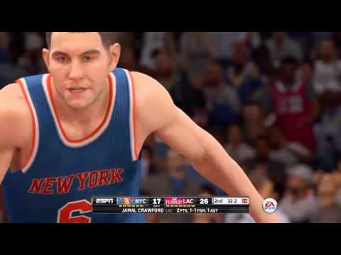 Kristaps Porzingis high lights NBA Live 16 2015-2016 Rookie of the year tribute