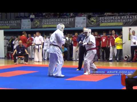 EC 2014, 1/2 +35yr, +80kg Dmitrii Lunev (Russia) - Deyan Stanev (Bulgaria, aka)