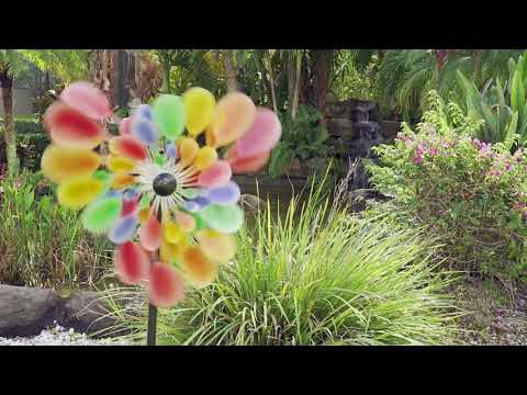 Confetti Paddle Wind Spinner SKU# KA7058 - Wind & Weather