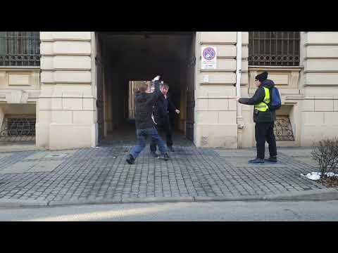 Bójka na ul. Kołłątaja w Lublinie. 20.01.2025