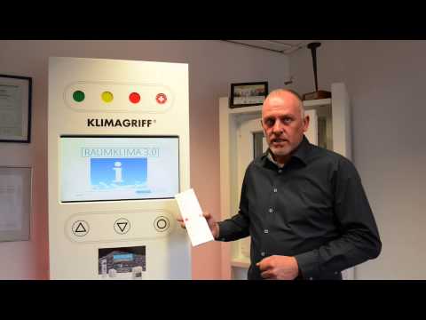 Klimagriff zu Schimmelvermeidung -  Inbetriebnahme