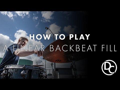Linear Backbeat Fill - Drum Central