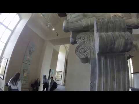 Seção persa do museu do Louvre