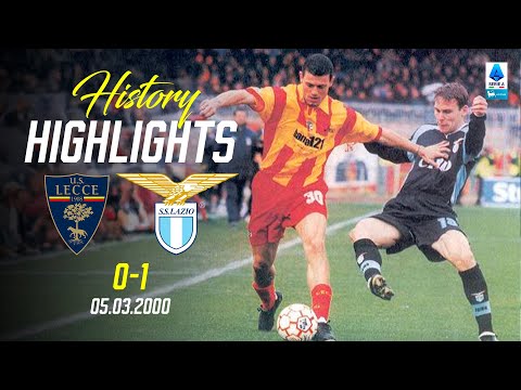 🔙 HISTORY HIGHLIGHTS I LECCE-LAZIO 0-1