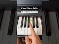 How to Fake Piano Skills in 30 Seconds #piano #easy #tutorial