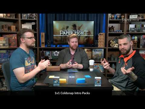 Friday Night Paper Fight — Coldsnap Starter Decks