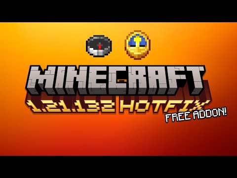 Minecraft Bedrock 1.21.132 Hotfix – Free Addons, Critical Fixes & What Changed