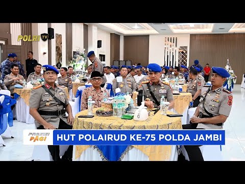 POLDA JAMBI TEGASKAN KOMITMEN PERKUAT KEAMANAN PERAIRAN DALAM PERINGATAN HUT KE-75 POLAIRUD