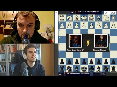 Fantastic RESILIENCE! IM Damian Lewtak vs GM Daniel Naroditsky
