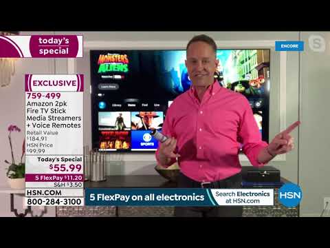 HSN | Electronic Connection featuring Amazon 03.29.2021 - 02 AM