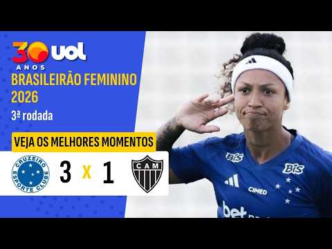 Gols e lances de Cruzeiro x Atlético Mineiro